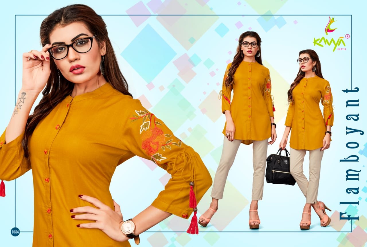 Kavya Designer Smart Lady Short Tops Catalog Kavya Designer Smart Lady Short Tops Catalog